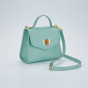 “TESS“ 2Way Shoulder Bag -Rétro Mint-